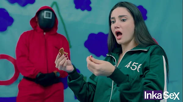 Victoria Carmargo transa gostoso no Jogo do Calamar